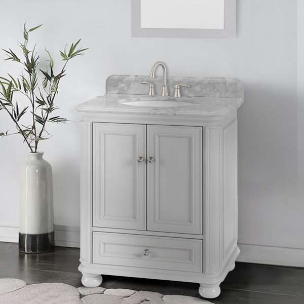 Darby Home Co Burchette 30'' Single Bathroom Vanity with Top Wayfair